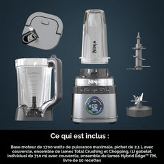 Ninja Mélangeur puissant et personnel Detect™ Duo® avec tasses  - TB300C - Boîte ouverte